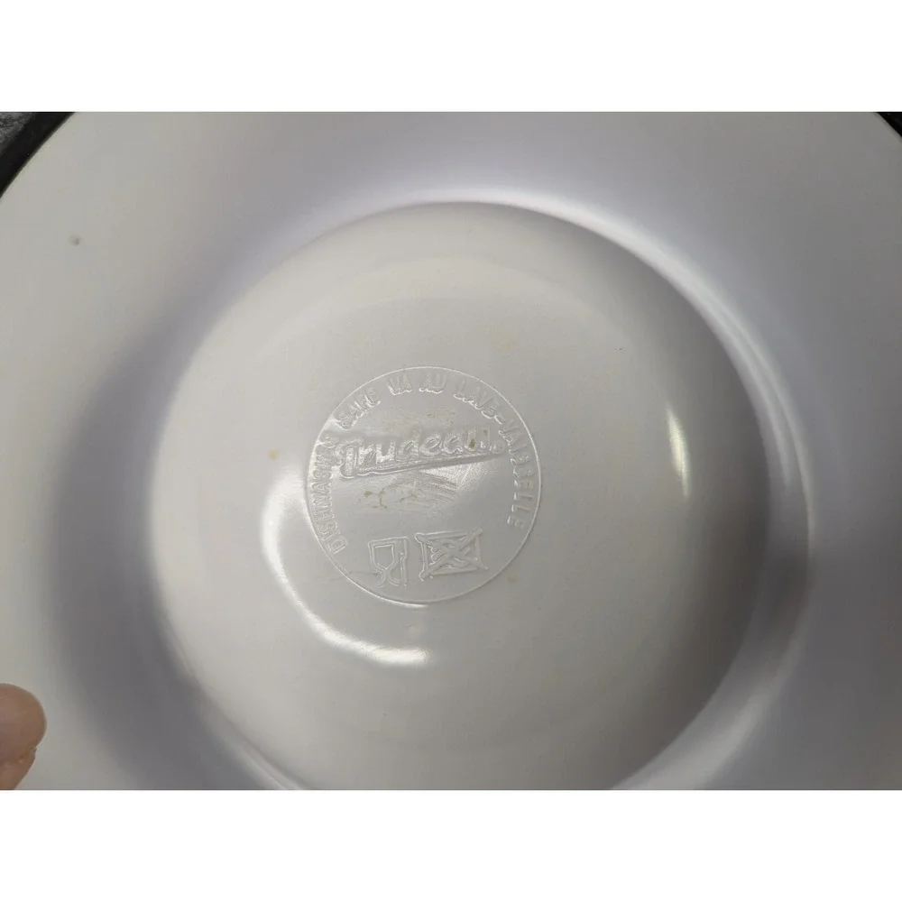 Trudeau Peanuts Snoopy Pet Dish‎ Red White